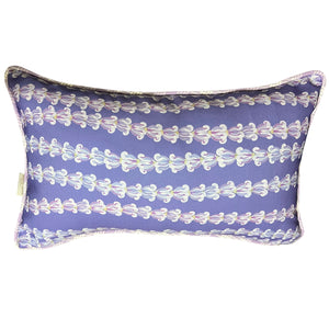 Crown Flower Periwinkle Pillow Cover