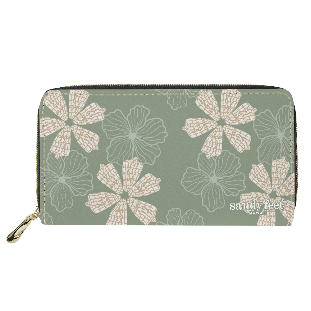 Hau & Cone Shell Organizer Wallet