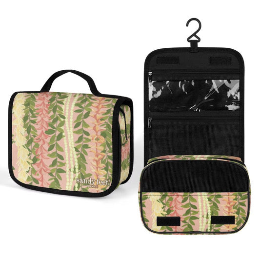 Pink Lei Toiletry Travel Caddy