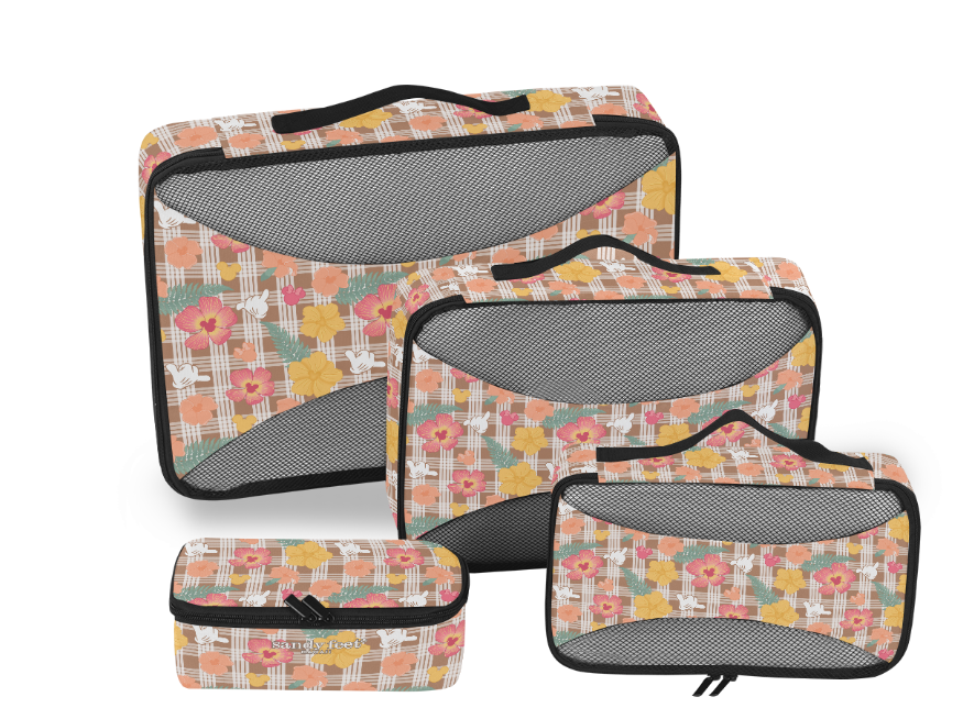 Magical Pua Palaka 4 Piece Packing Cube Set