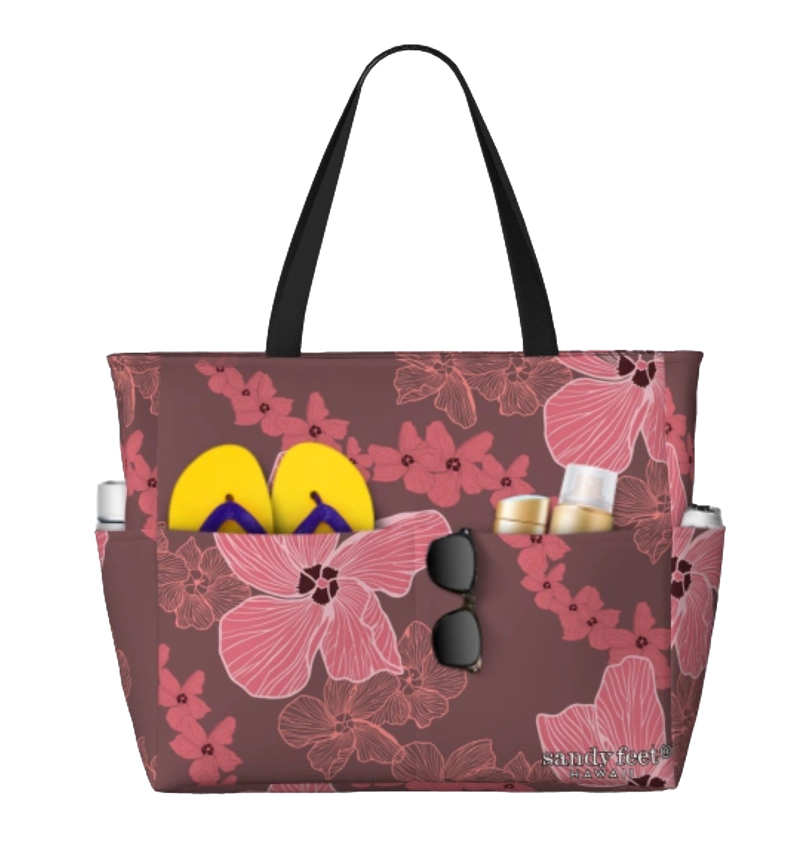 Mauve Hau XL Beach Bag