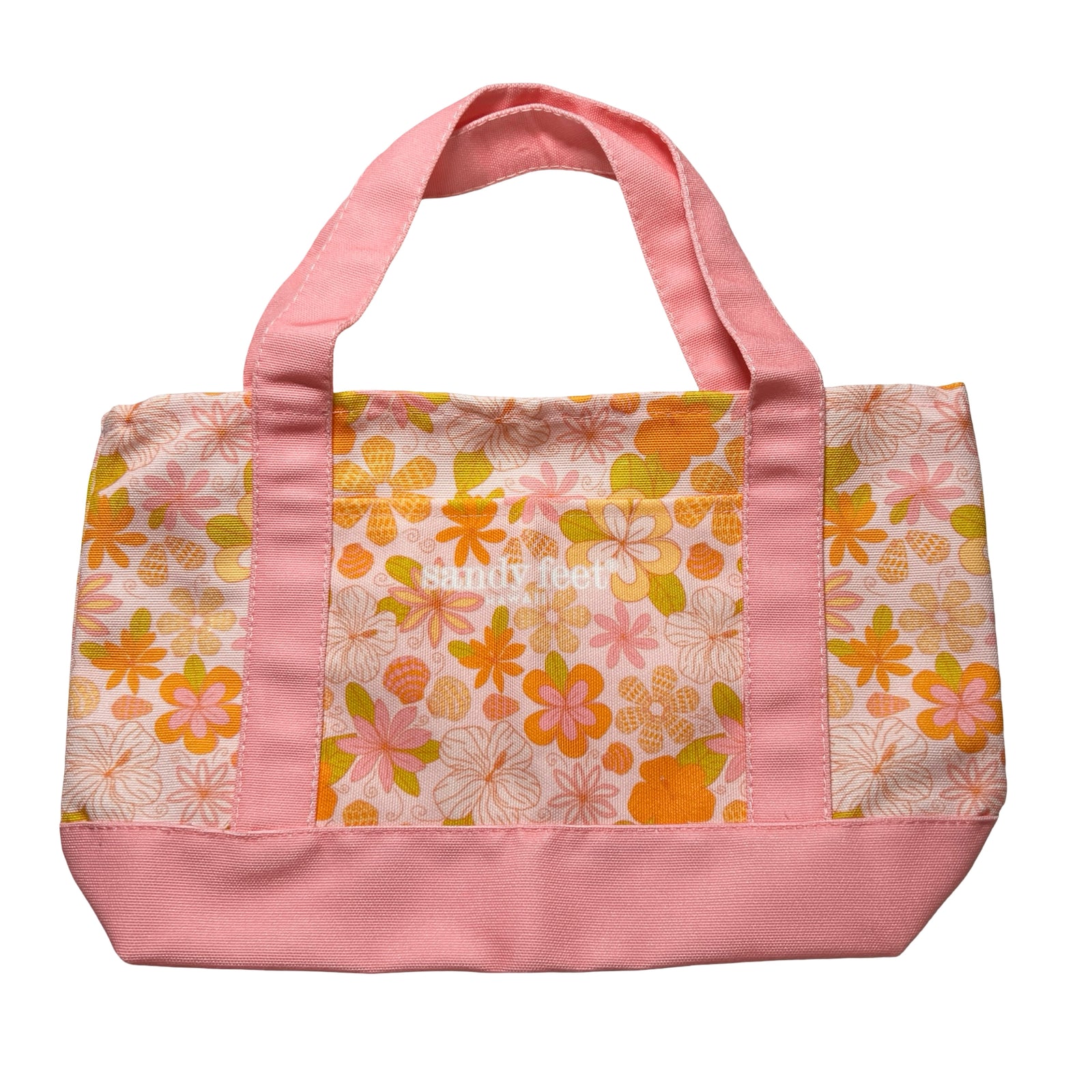 Beachy Pua Pink Mini Canvas Bag