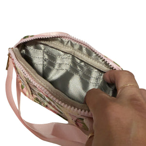 Pink Lei RFID Blocking Crossbody