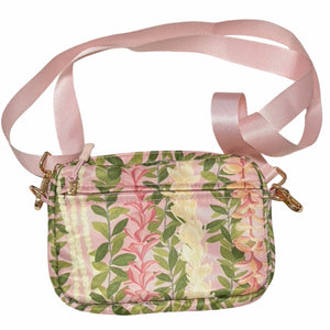 Pink Lei RFID Blocking Crossbody