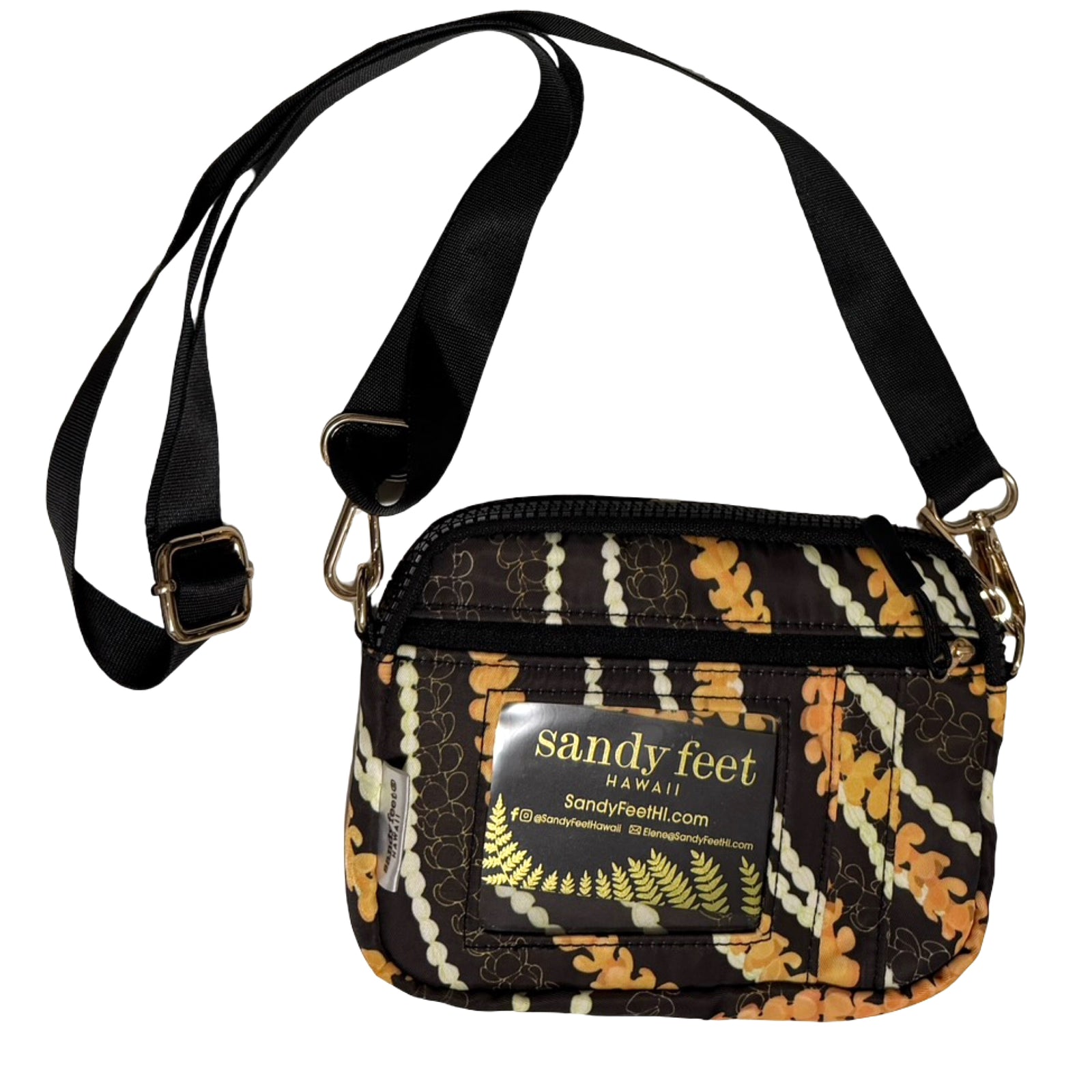 Lei Pua Kenikeni RFID Blocking Crossbody