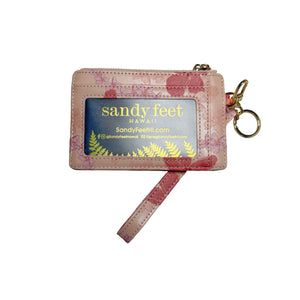 Pink Hau Slim RFID Blocking Credit Card Holder Wristlet