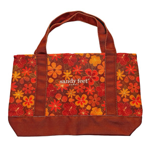 Beachy Pua Brown Mini Canvas Bag