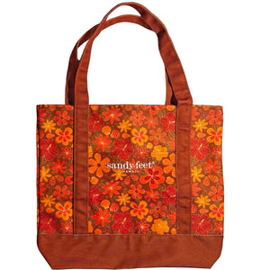 Beachy Pua Brown Canvas Bag