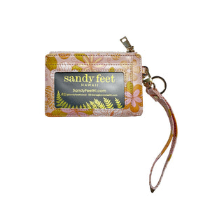 Beachy Pua Pink Slim RFID Blocking Credit Card Holder Wristlet