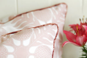 'Ulu Palaka Kuiki Rose Pillow Cover