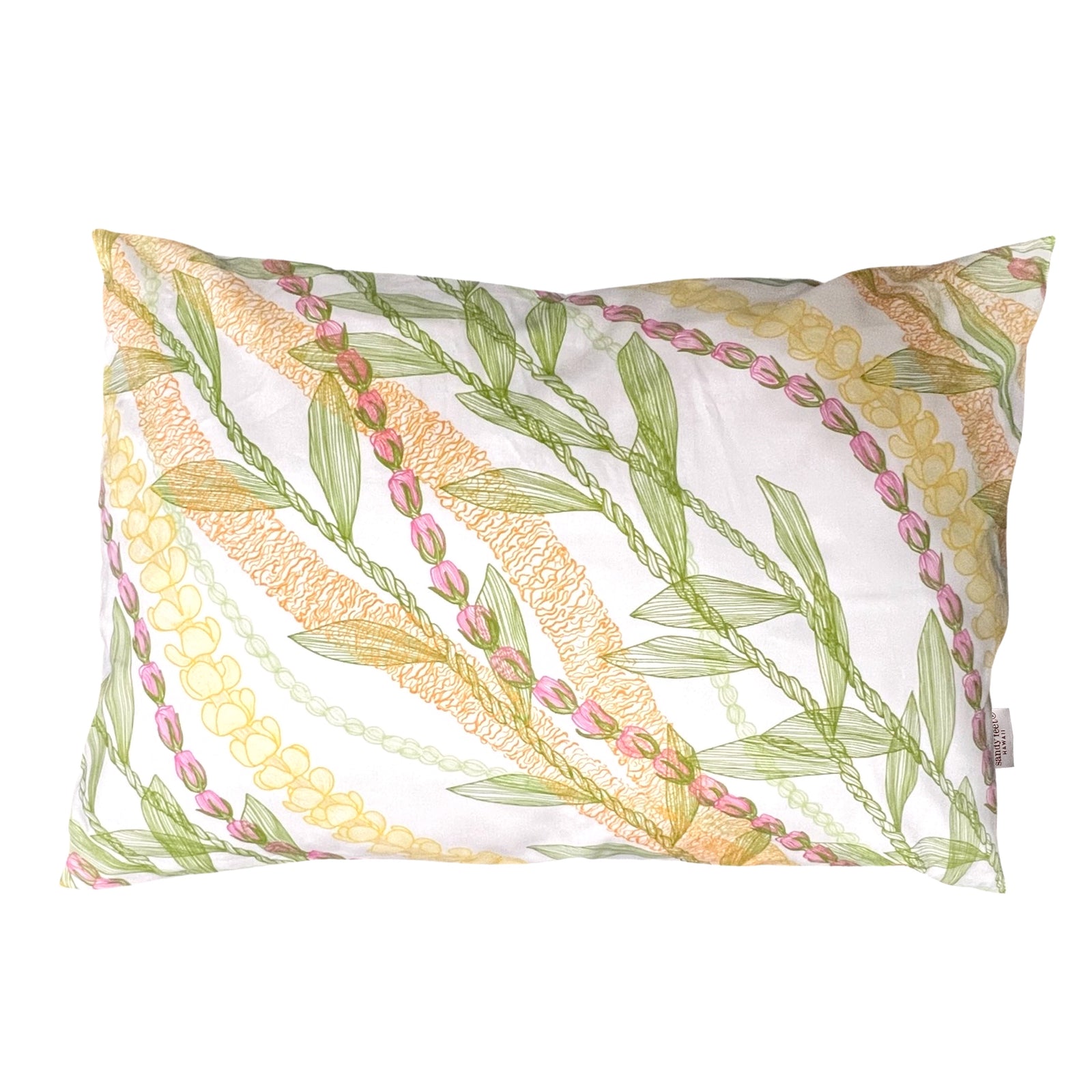 Lei Outline Standard Pillow Case