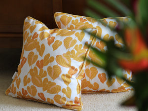 Anthurium Mustard Pillow Cover