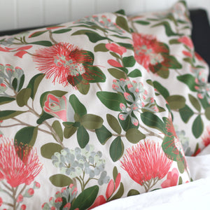 ‘Ohi‘a Lehua Beige Standard Pillow Case