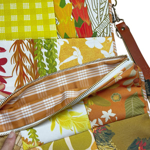 Patchwork Pouch Yellow