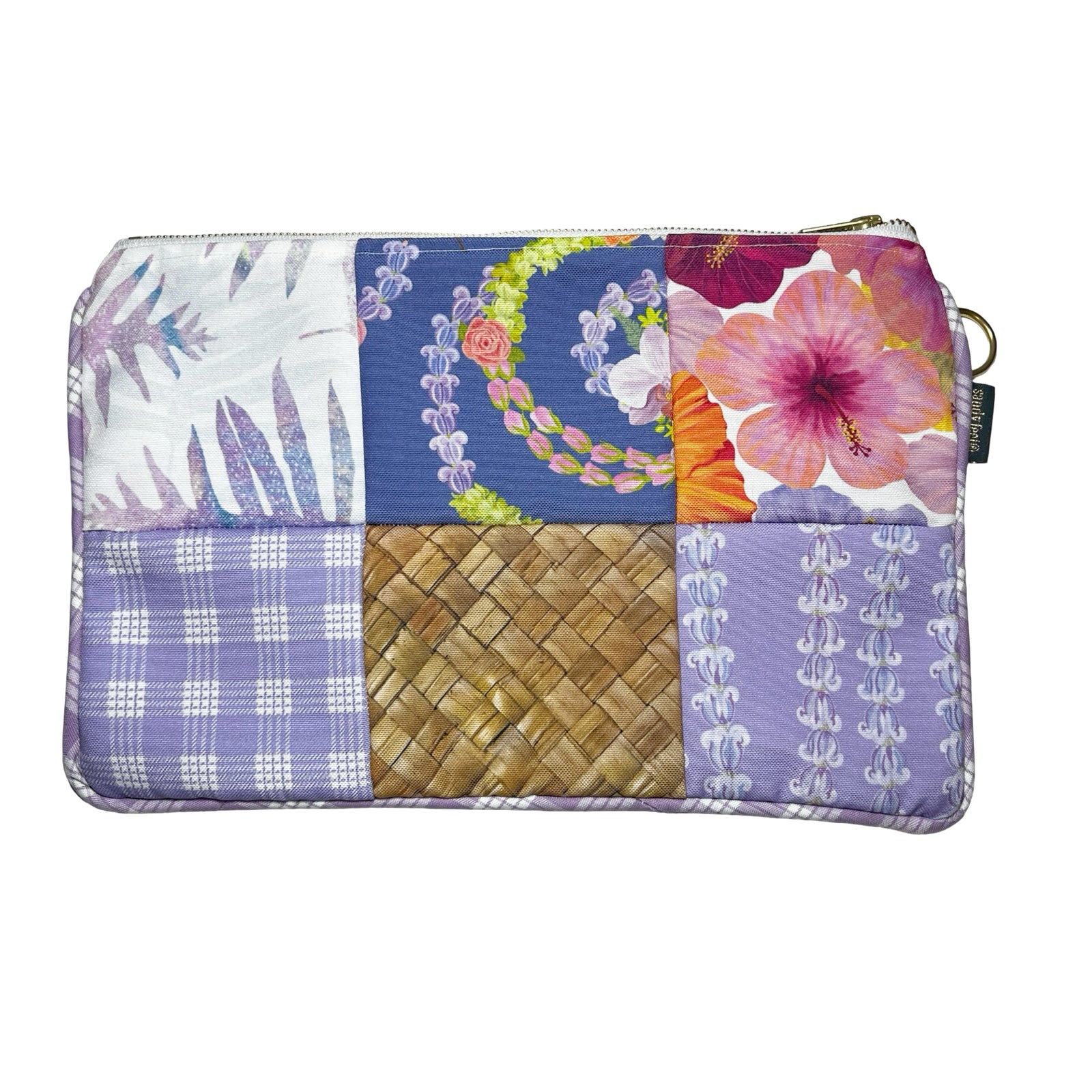 Patchwork Pouch Purple