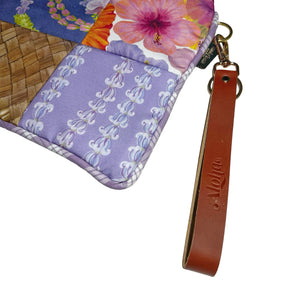 Patchwork Pouch Purple