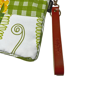 Patchwork Pouch Green