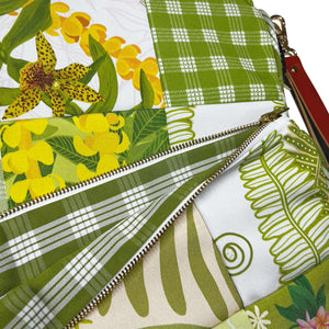 Patchwork Pouch Green