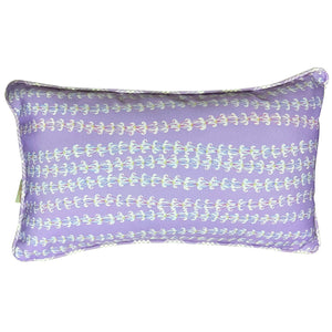 Crown Flower Lavender Pillow Cover