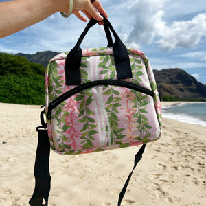Pink Lei Insulated Lunch Tote