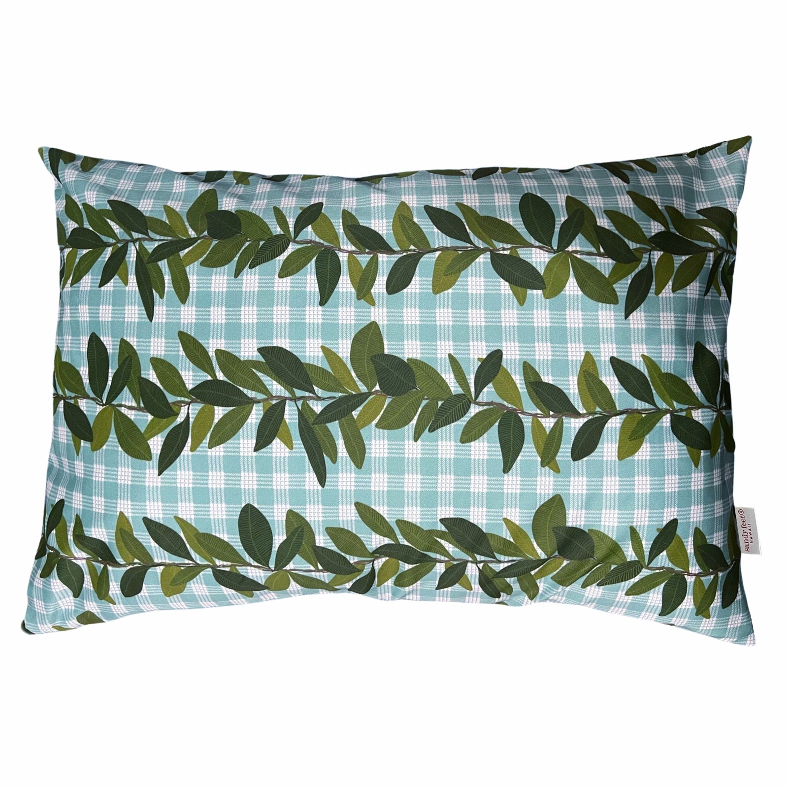 Maile and Palaka Horizontal Standard Pillow Case