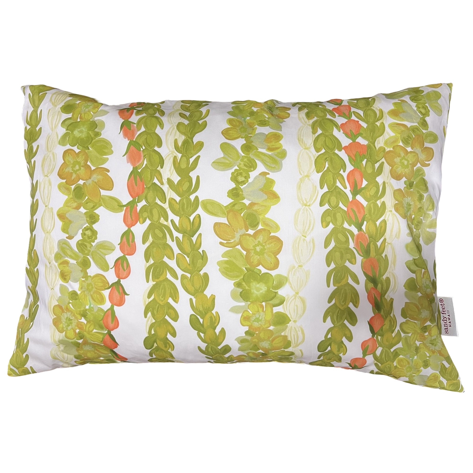 Lei Pakalana Roselani Standard Pillow Case