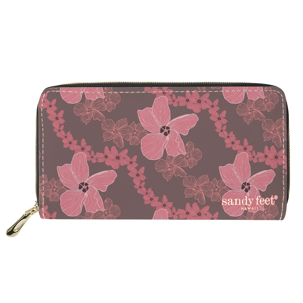Mauve Hau Organizer Wallet