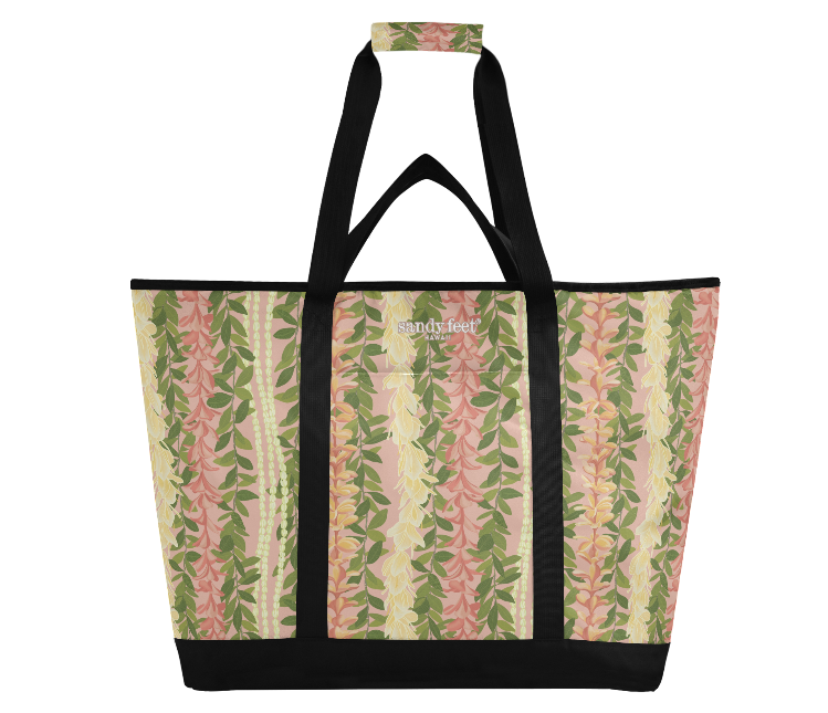 Pink Lei Insulated Oversized Tote