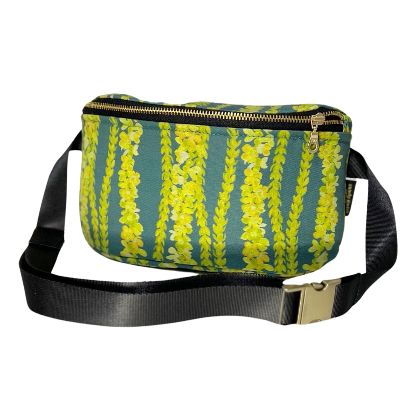 Lei Pakalana Teal Print Hip Pack