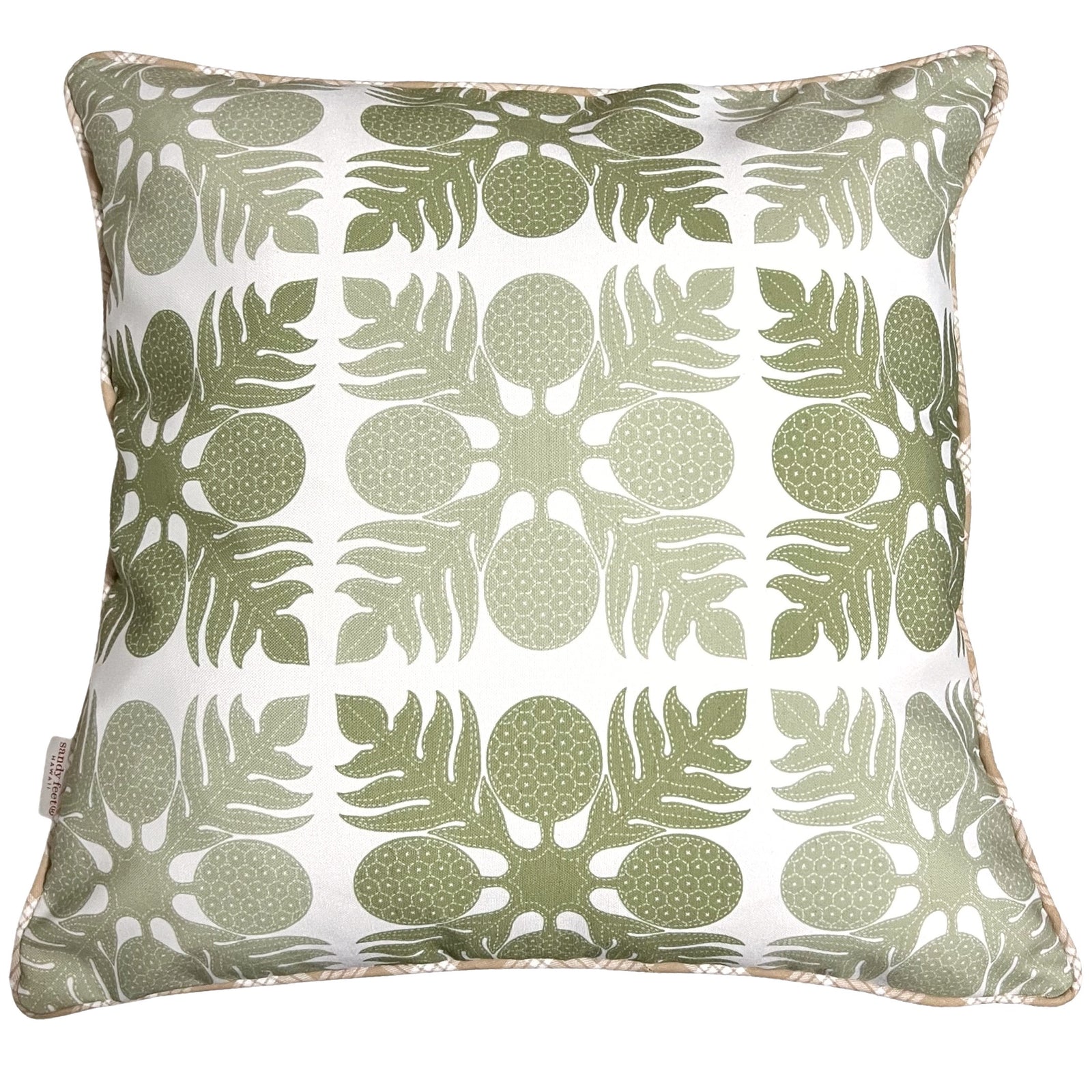 'Ulu Kuiki Sage (Small Scale Print) Pillow Cover