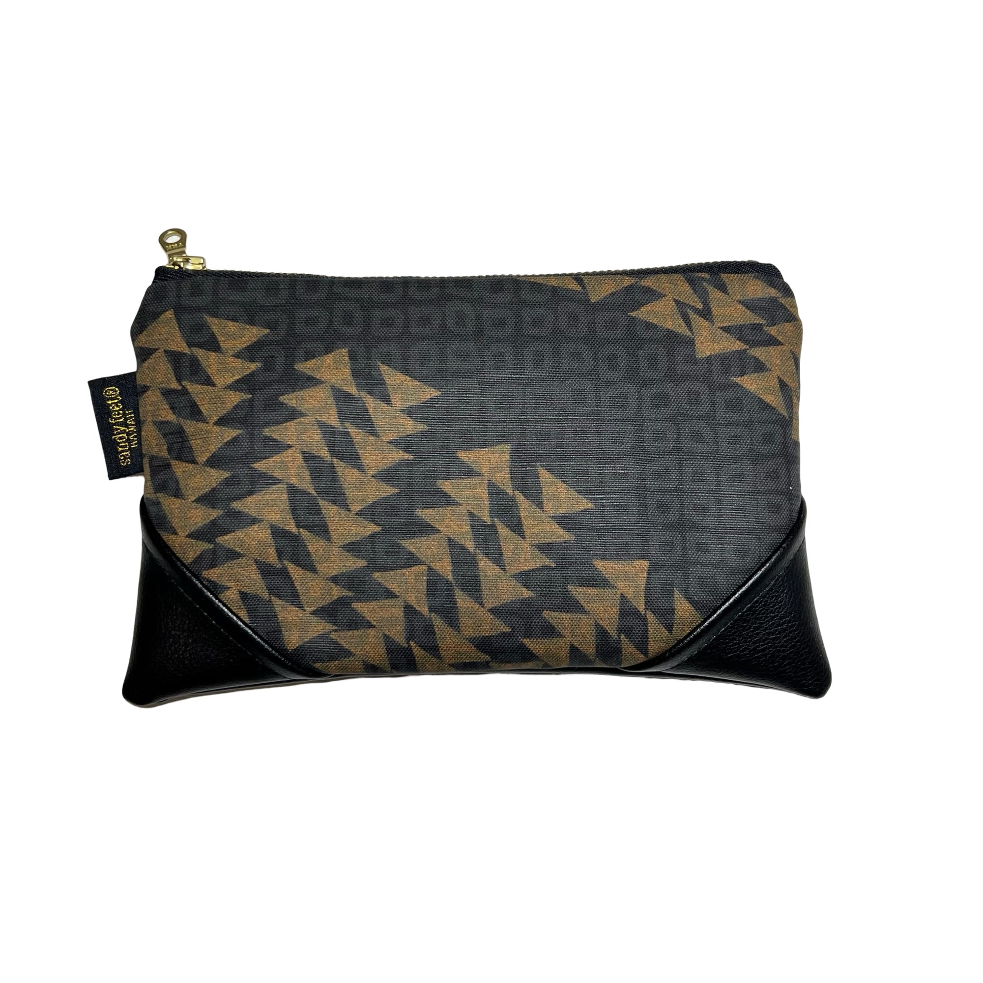 Mini Kapa Waves Zipper Clutch