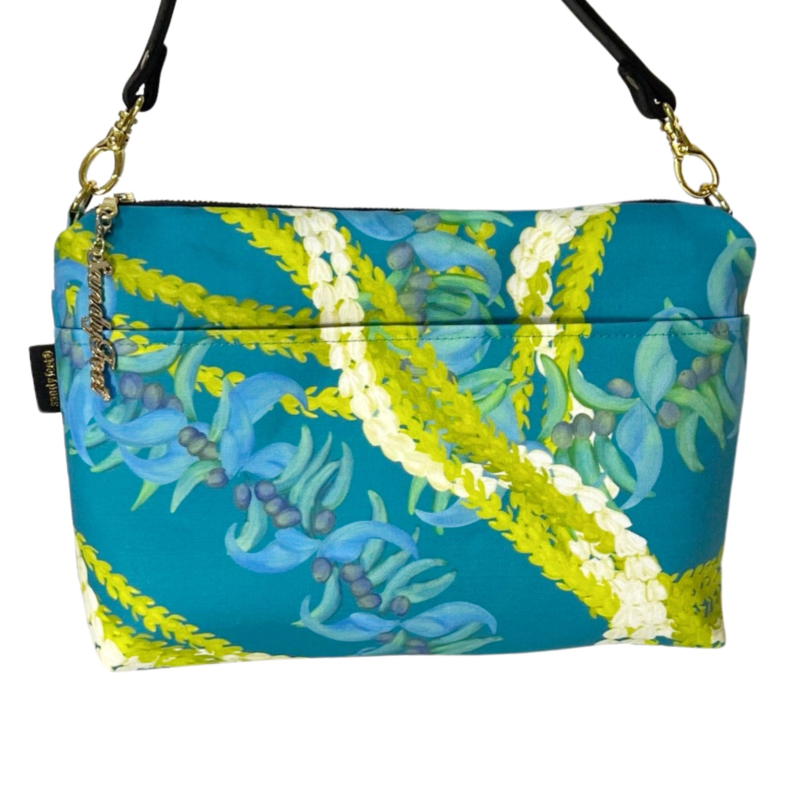 Lei Jade, Pakalana and Pīkake Large Crossbody
