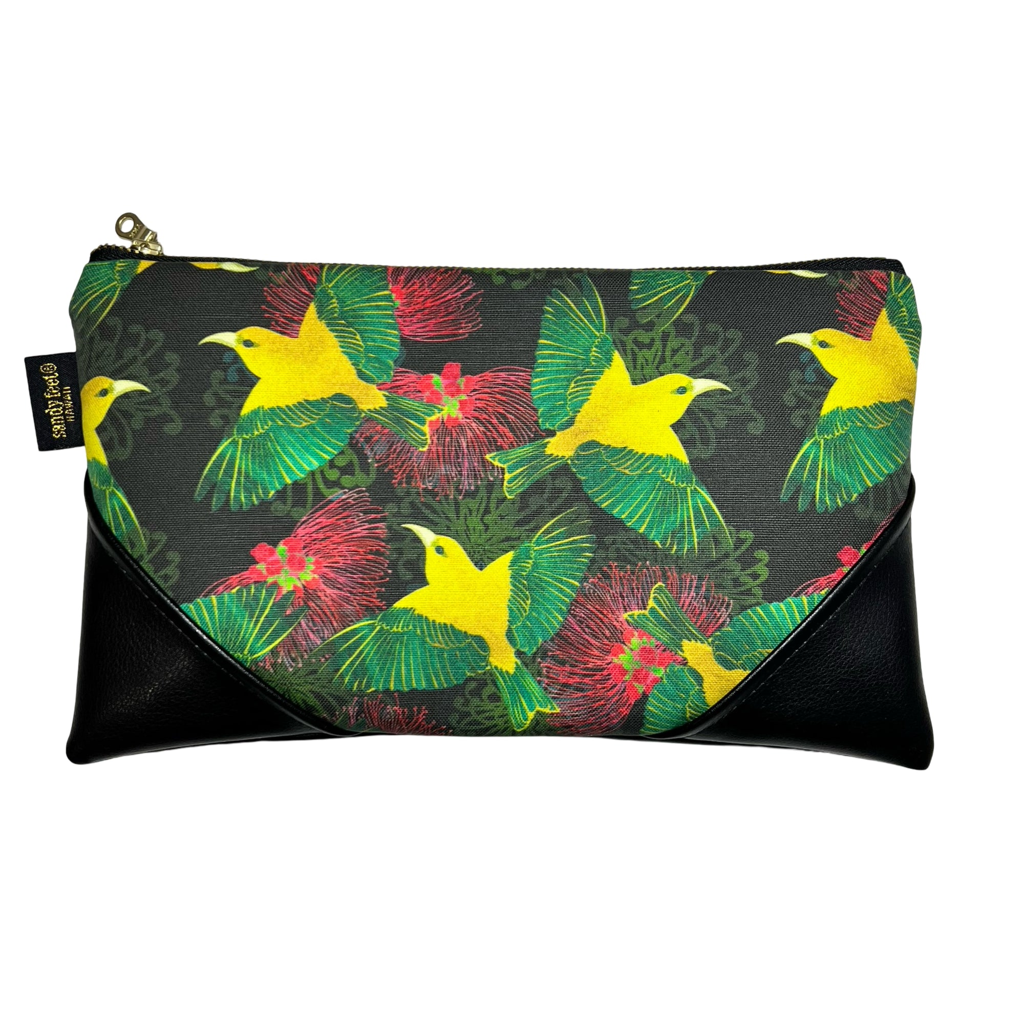 Large ‘Amakihi Zipper Clutch