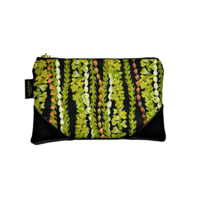 Mini Lei Pakalana, Pīkake, Rose Zipper Clutch