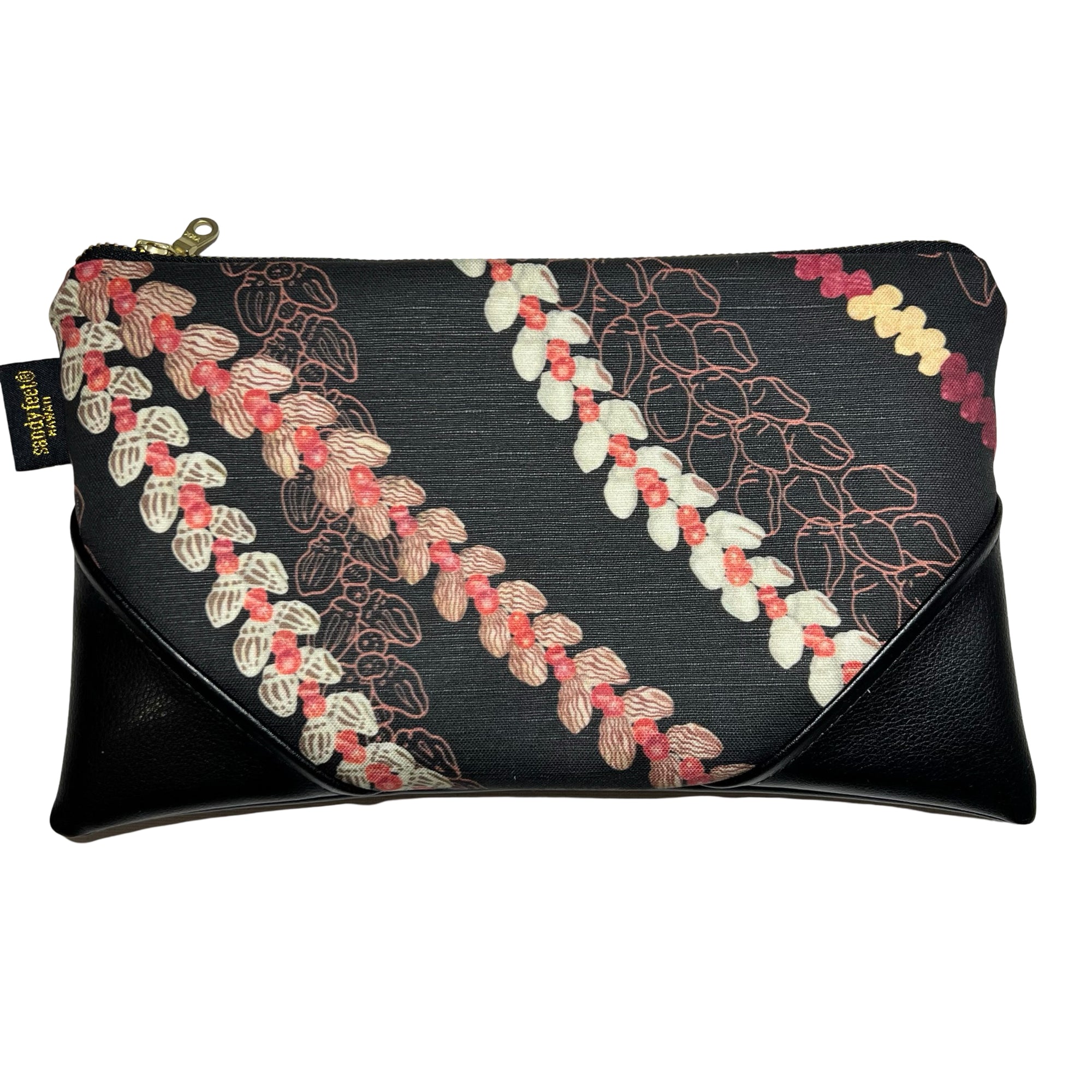 Large Lei Pūpū Zipper Clutch