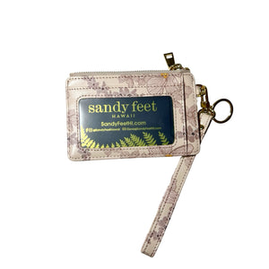 Cream Hau Slim RFID Blocking Credit Card Holder Wristlet