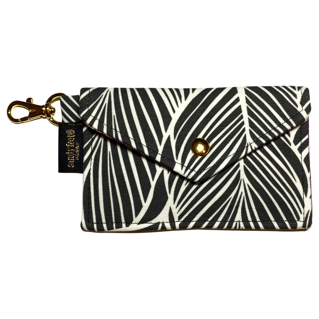 Banana Palm Envelope Card Wallet