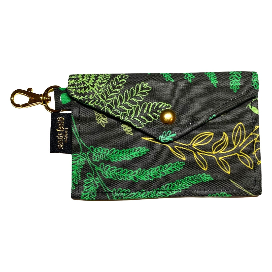 Hāpu'u Hawaiian Fern Envelope Card Wallet