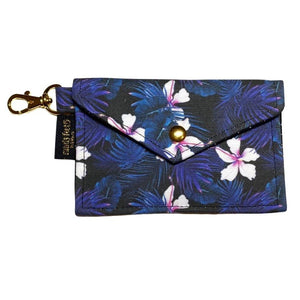 Night Blooming Hibiscus Envelope Card Wallet