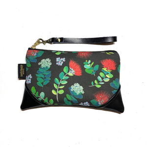 Mini 'Ohi'a Lehua Zipper Clutch
