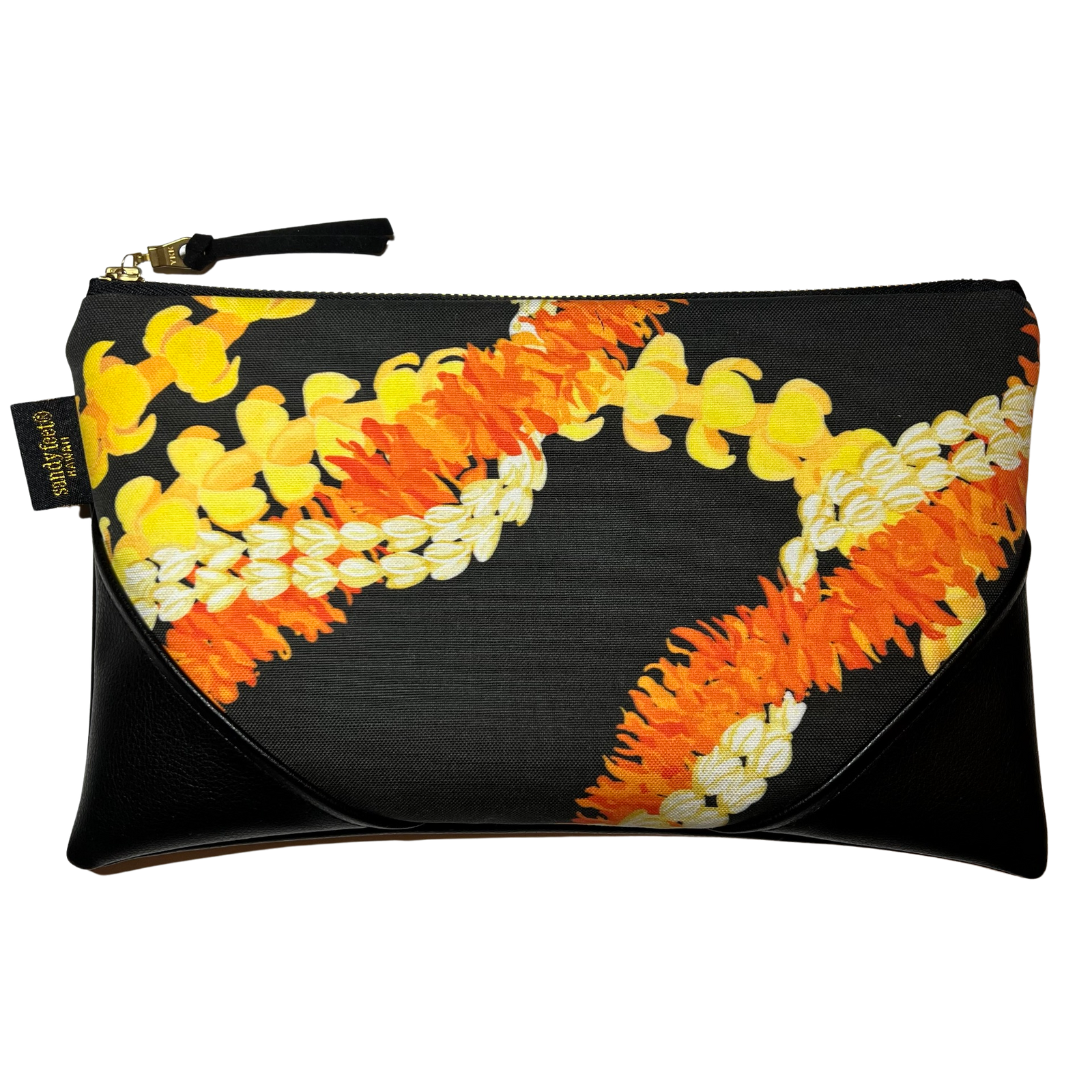 Large Lei Trio Zipper Clutch