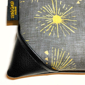 Mini Sunshine Zipper Clutch