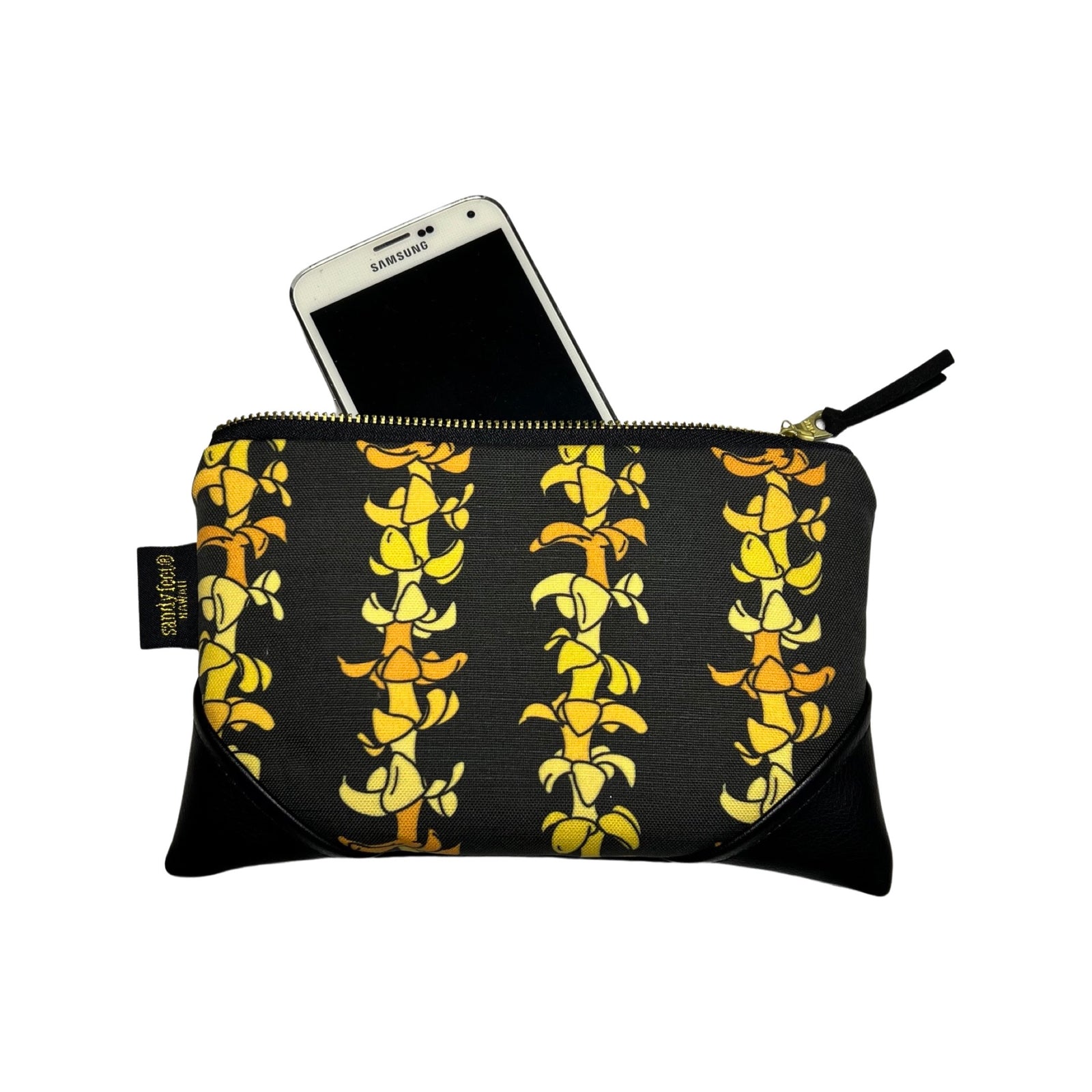 Mini Pua Kenikeni Lei Zipper Clutch
